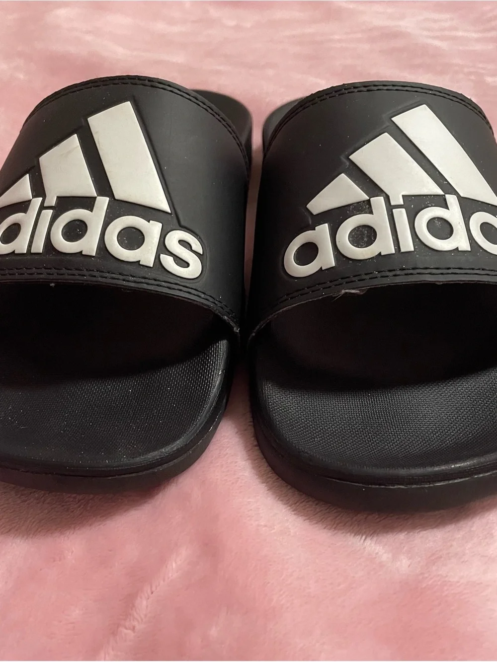 adidas black adilette